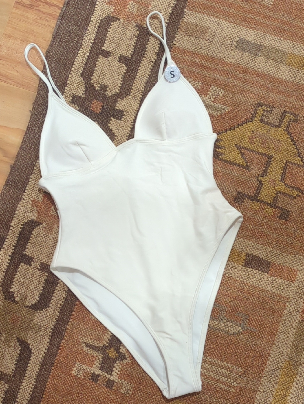 NWT White One Piece Swimsuit